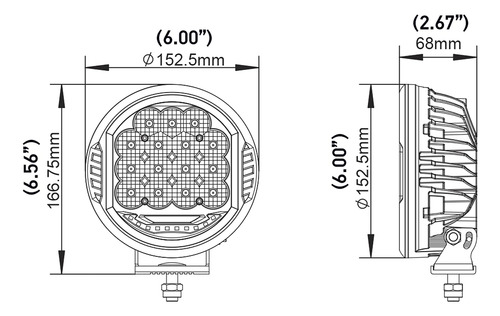 Luz Led Para Conducir Hella 358117161 Valuefit 500, Color...