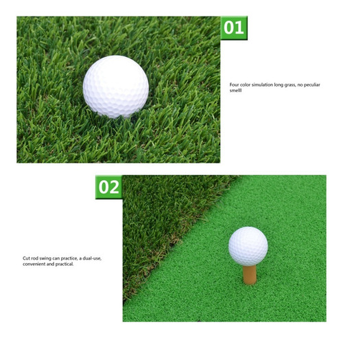 Almohadilla Para Entrenamiento De Ejercicio De Golf Bater Gr