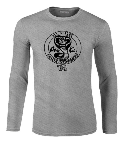 Camiseta Manga Larga All States Cobra Kai Serie Nasu Ikl