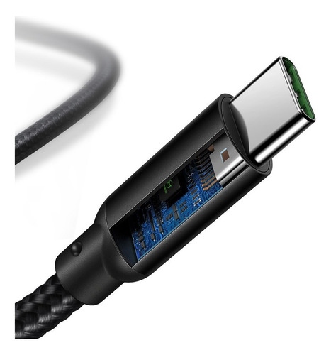 Cable Tipo C 1.2 M Carga Super Rapida 4.0 Mcdodo Color Negro