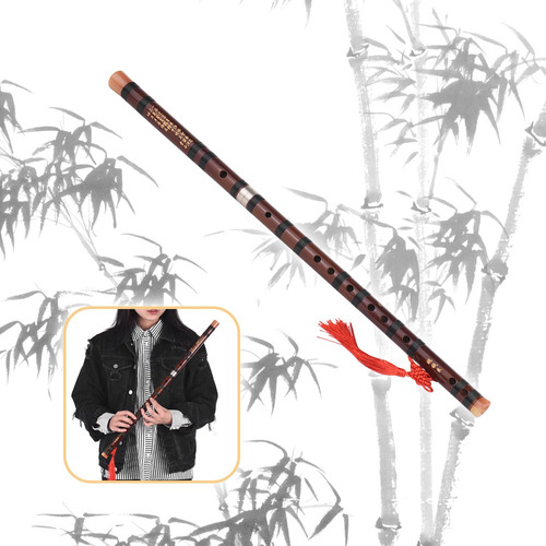 Instrumento Tradicional Chino Clave Dizi Flauta De Bamb