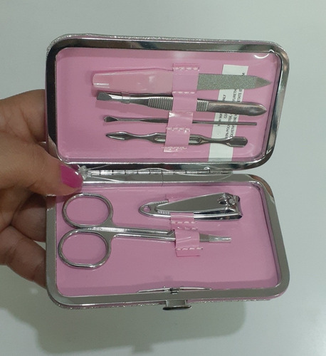 Manicure Set Pedicure 6  Piezas (kit De Viaje)