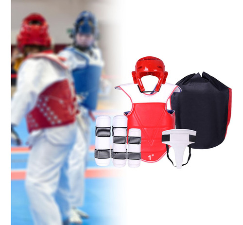 Conjunto De Equipo De Para Karate, Equipo De Boxeo, Sg Rojo