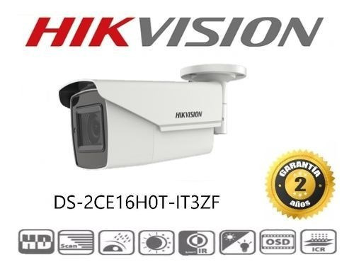 Cámara de seguridad Hikvision DS-2CE16H0T-IT3ZF con resolución de 5MP