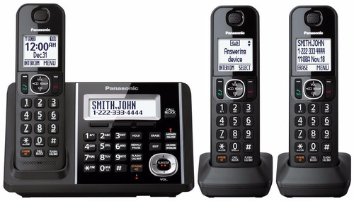 Telefono Inalambrico Panasonic Triple Tgf343 Teclado Dual (Reacondicionado)