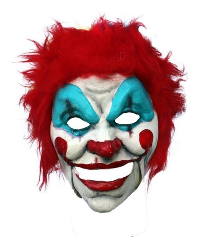 Mascara De Payaso Halloween Clown Deluxe Fiesta Latex Terror