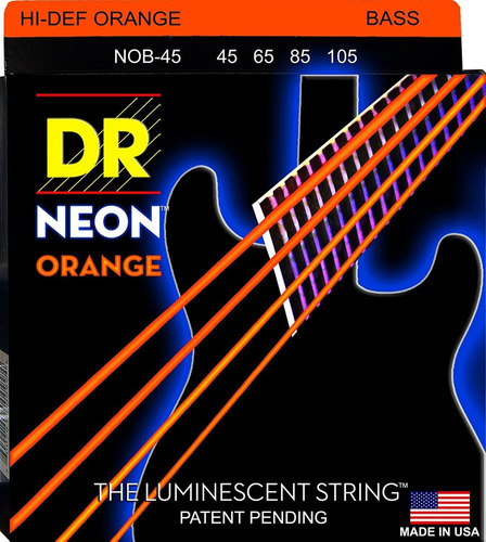 Dr String Hi-def Neon - Cuerdas De Bojo (nob-45)