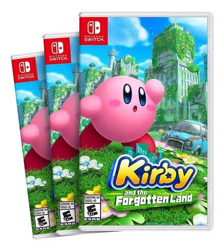 Combo Com 3 Kirby And The Forgotten Land Nintendo Switch