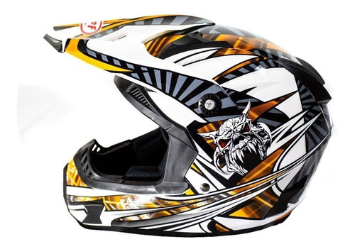 Casco Motocross Enduro Zpf Dp906 Motoscba