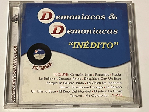 Cd Demoniacos & Demoniacas Inedito/ Nueva Ola ( Sello Demon)