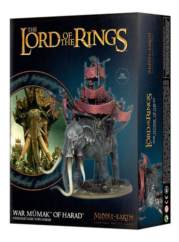 Games Workshop Middle Earth Sbg Lotr War Mumak Of Harad