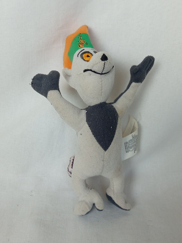 Muñeco Rey Julien Madagascar 2 Mc Donalds Año 2008 Usado (Usado)