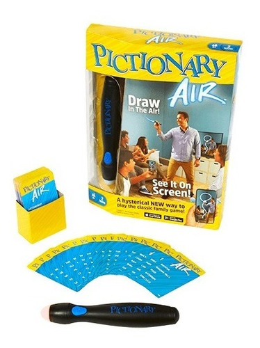 Pictionary Air - En Español - Lapiz + Tarjetas-juego De Mesa