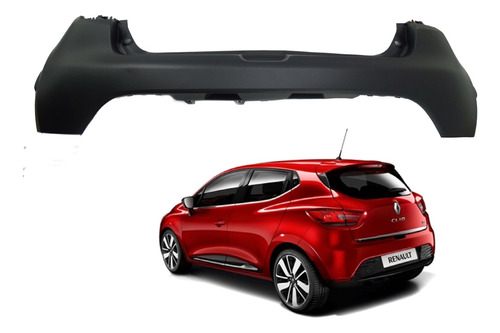 Parachoque Trasero Compatible Con Renault Clio 2017-2020