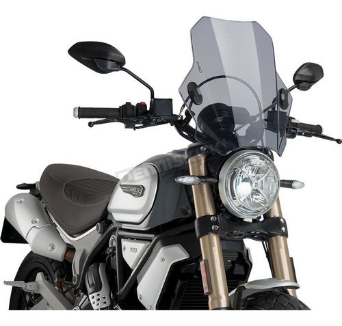 Imagen 3 de 10 de Parabrisas Moto Universal Kawasaki Yamaha Pulsar Suzuki