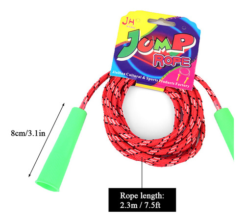 Cuerda De Saltar Ajustable Para Todas Las Edades - Home Gym