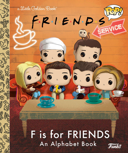 Book : F Is For Friends An Alphabet Book (funko Pop)...