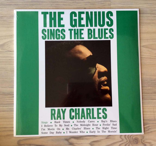 Vinilo Ray Charles - The Genius Sings The Blues (ed. Europa,