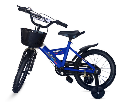Bicicleta Rodado 16 Azul
