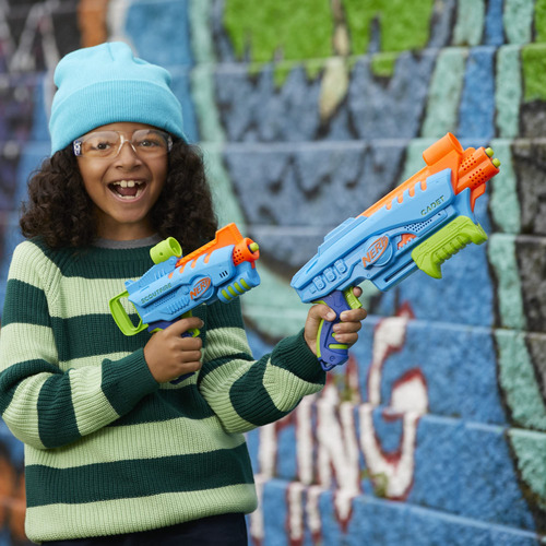 Set De Inicio Nerf Elite Junior Con 2 Lanzadores Y 15 Dardos