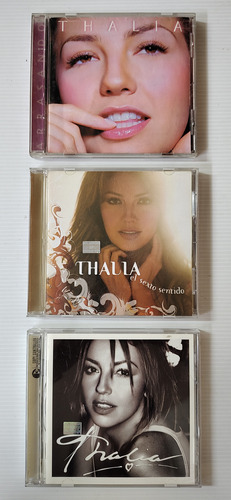 Cd Thalia Lote X 3 Original 