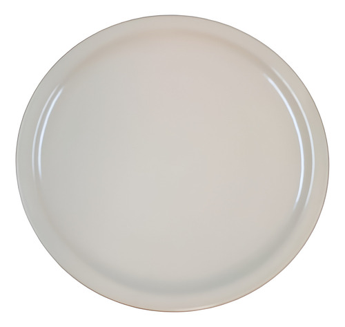 Plato Trinche Travessa Melamina 004-208-107 Color Beige Liso