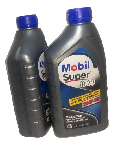 Aceite Mobil 20/50 Mineral.