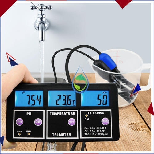 Medidor De Ph 6 En 1 Profesional Elèctrico 110-200v