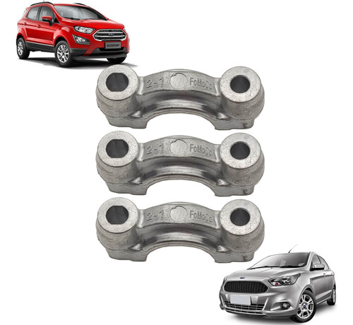 3x Capa Do Mancal Comando Valvula Ka Ecosport 1.5 Dragon 12v
