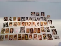 Comprar Lote 50 Antiguas Figuritas Tarjetas Miss Actrices Años 20