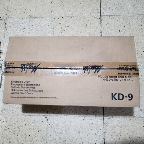 Bombo Roland Kd9 Para Bateria Electronica Negro (Usado)
