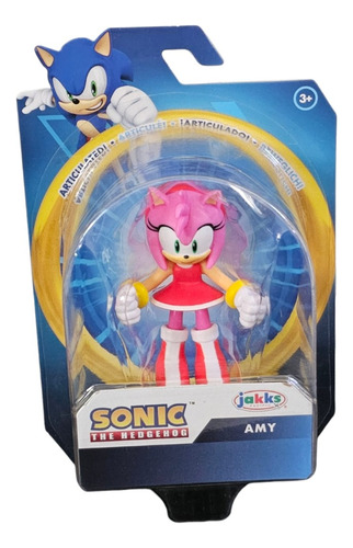 Amy De Sonic The Hedgehog Mini 2.5 Pulgadas 7cm