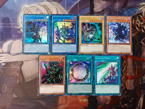 Set Mago Oscuro Dark Magician 3 Yu-gi-oh! Original Konami