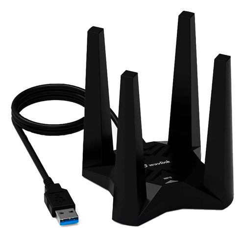 Adaptador Usb3.0 Wireless Ac1900 Wavlink Wifi Dual Band 4ant