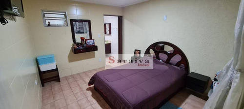 Sobrado Com 3 Dormitórios À Venda, 127 M² Por R$ 480.000,00 - Jardim Hollywood - São Bernardo Do Campo/sp - So1095