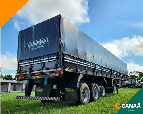 Carreta Graneleiro 4 Eixos Guerra 0km 13,50x1,8 Chapa Xadrez