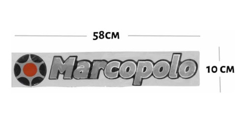Emblema Marcopolo Frontales Y Traseros Buses