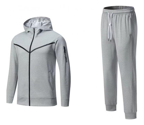 Jersey De Chándal Sport Tech Fleecezip, Sudadera Con Capucha