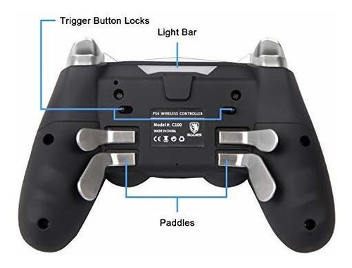 Mando Inalambrico Para Playstation 4 Marca Sades