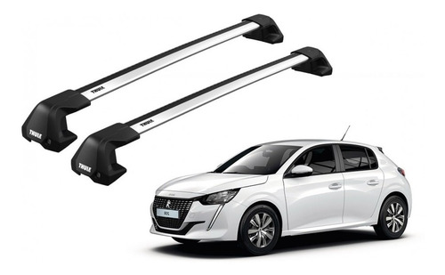 Barras Thule Peugeot 208 20- Tn / Edge Flush