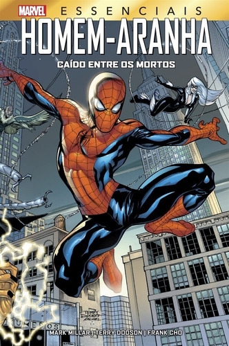 Homem-Aranha: Caído Entre os Mortos: Marvel Essenciais, de Millar, Mark. Editora Panini Brasil LTDA, capa dura em português, 2022