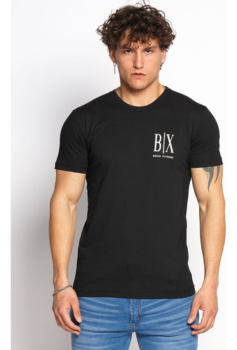 Remera M/c Logo Bx Bross Extreme - Bross