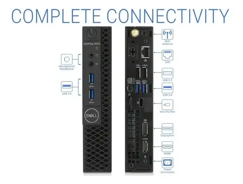 Mini Pc Dell Optiplex 3070 I5 8th 16gb 480 Ssd Win 11 | MercadoLivre