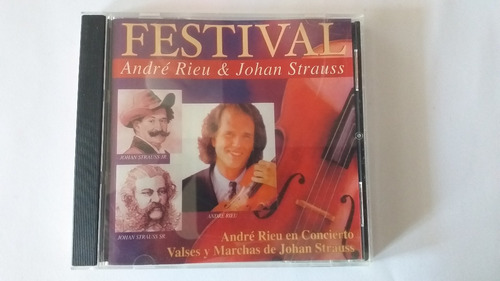 Cd   Festival Andre Rieu & Johan Strauss/ Festival