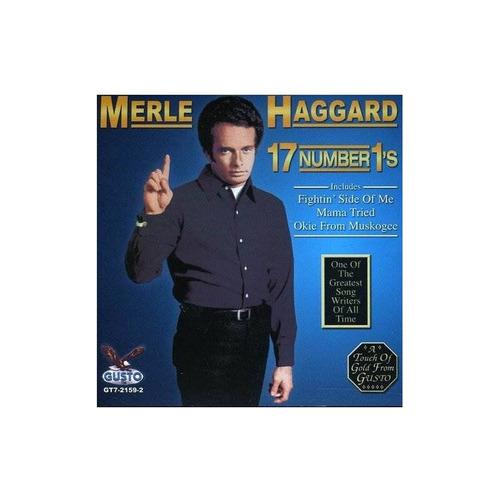 Haggard Merle 17 Number 1s Usa Import Cd Nuevo