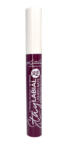 Labial Líquido Mate Stay 16 Horas Fijación Vegano Katalia