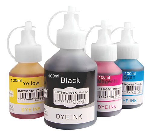 4 Tintas Compatible Con Brother Dcp T520 T220 T710 T720 T310