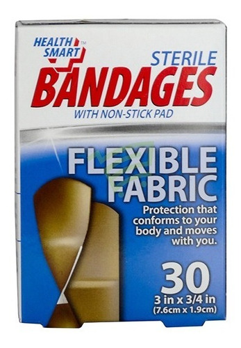 Curitas De Tela Flexible 30 Unidades