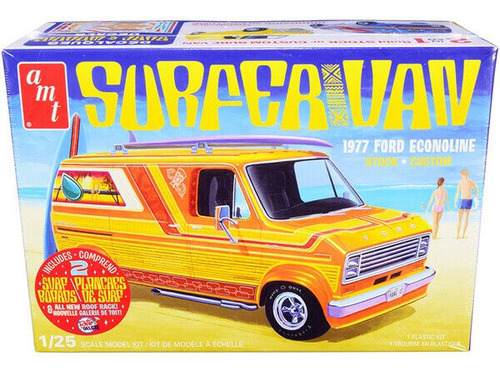 Amt 1229 Ford Surfer Van 1977 1:25