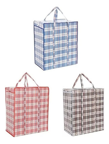 Pack 6 Bolsas Matuteras Grande 60x80x30cm Transporte Almacén